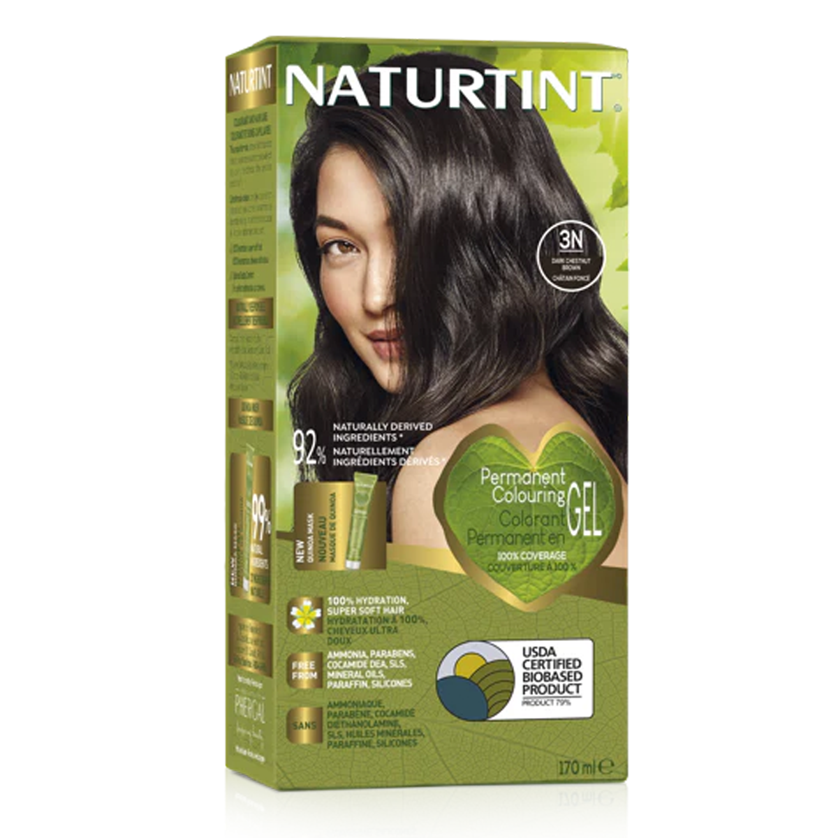 Naturtint Hair Colour 3N Dark Chestnut Brown