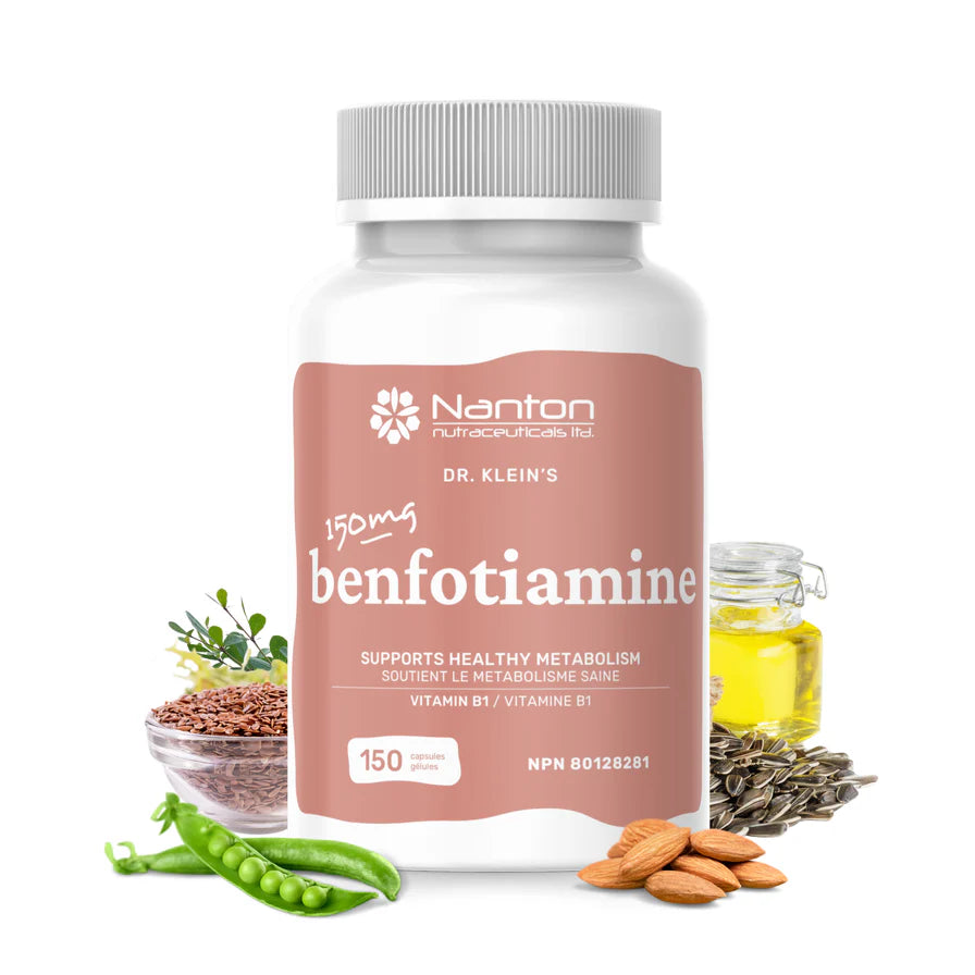 Nanton Benfotiamine B1 150 Vegetarian Capsules
