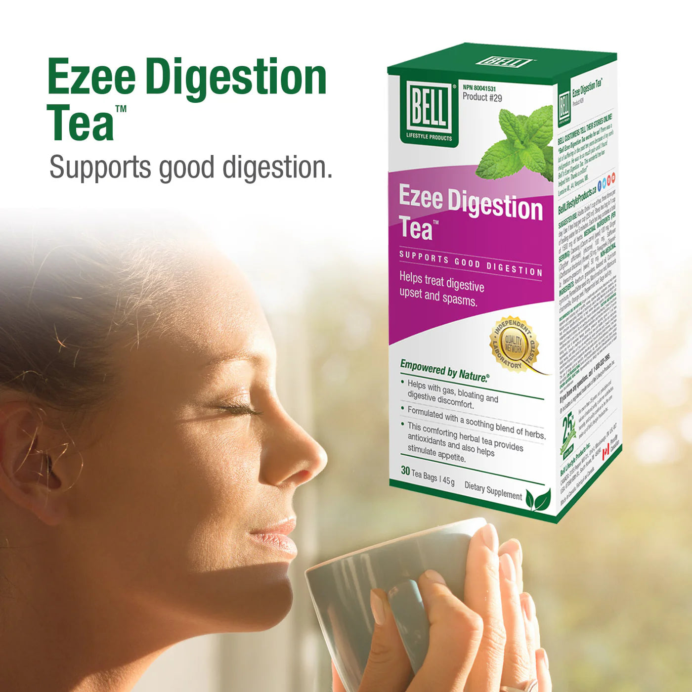 Bell Lifestyle #29 Ezee Digestion Tea 30 Tea Bags