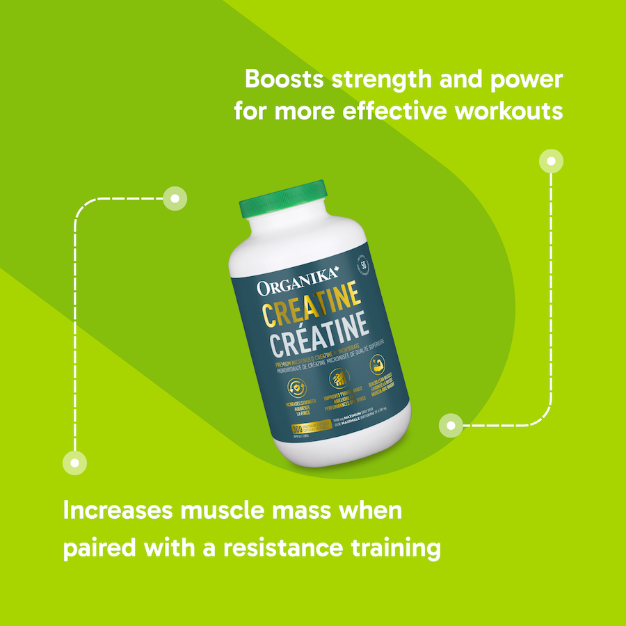 Organika Creatine 300 Vegetarian Capsules