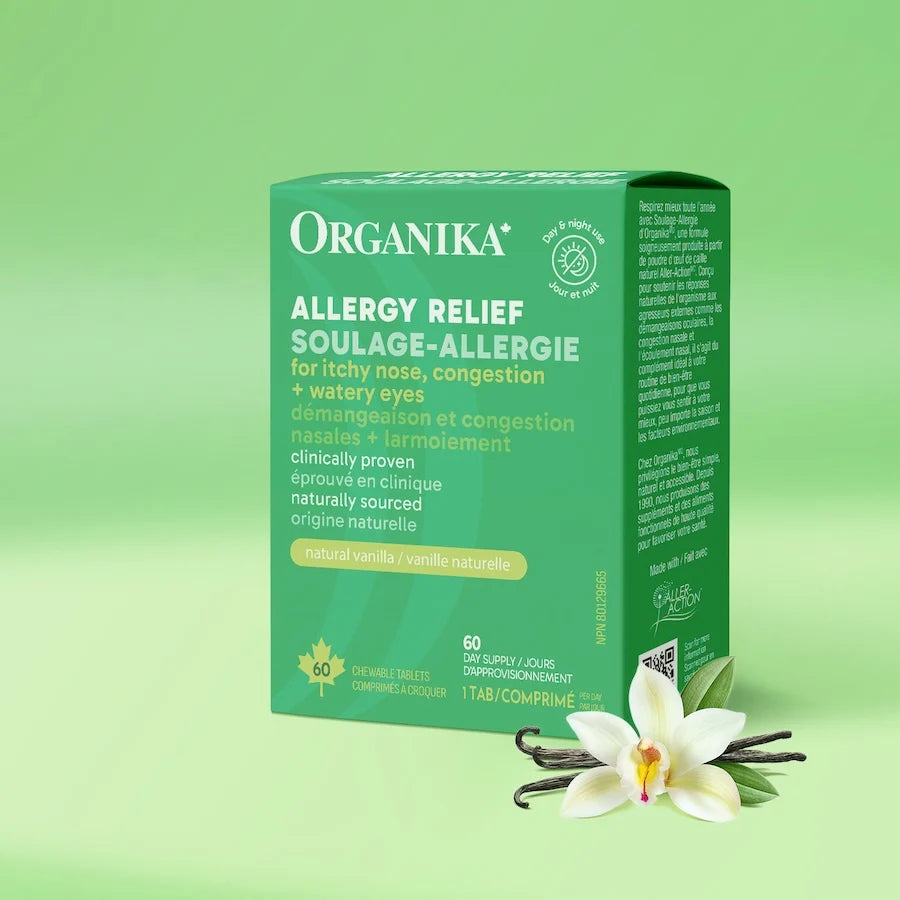 Organika Allergy Relief 60 Chewable Tablets