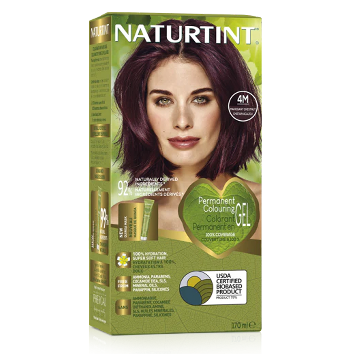 Naturtint Hair Colour 4M Mahogany Chestnut