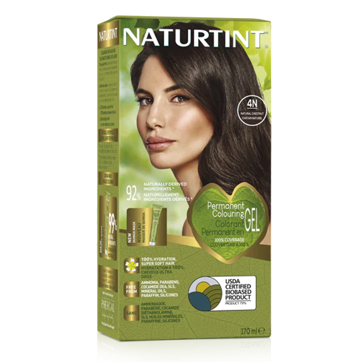 Naturtint Hair Colour 4N Natural Chestnut