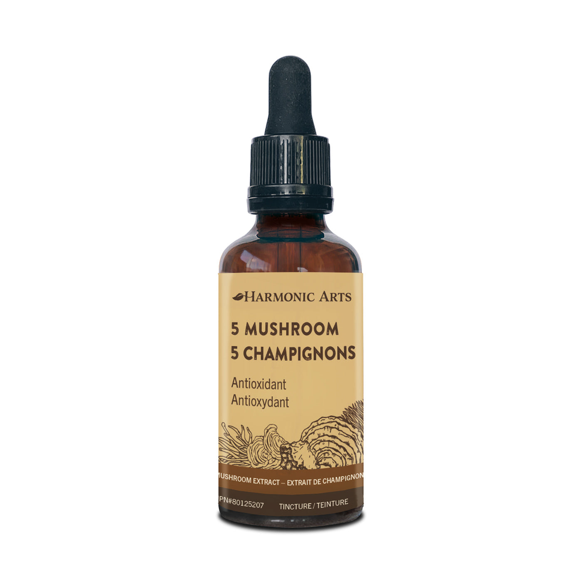Harmonic Arts 5 Mushroom Extract Tincture 100ml