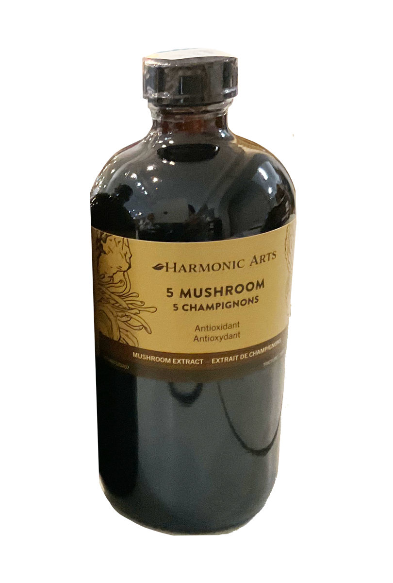 Harmonic Arts 5 Mushroom Extract Tincture 500ml