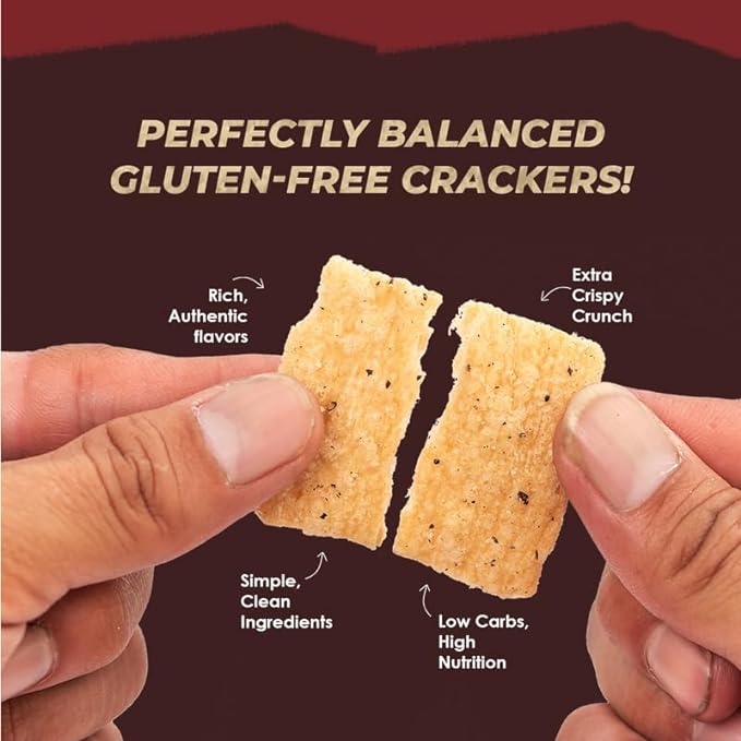 Laiki Truffles & Pepper Gluten-Free Crackers 113g