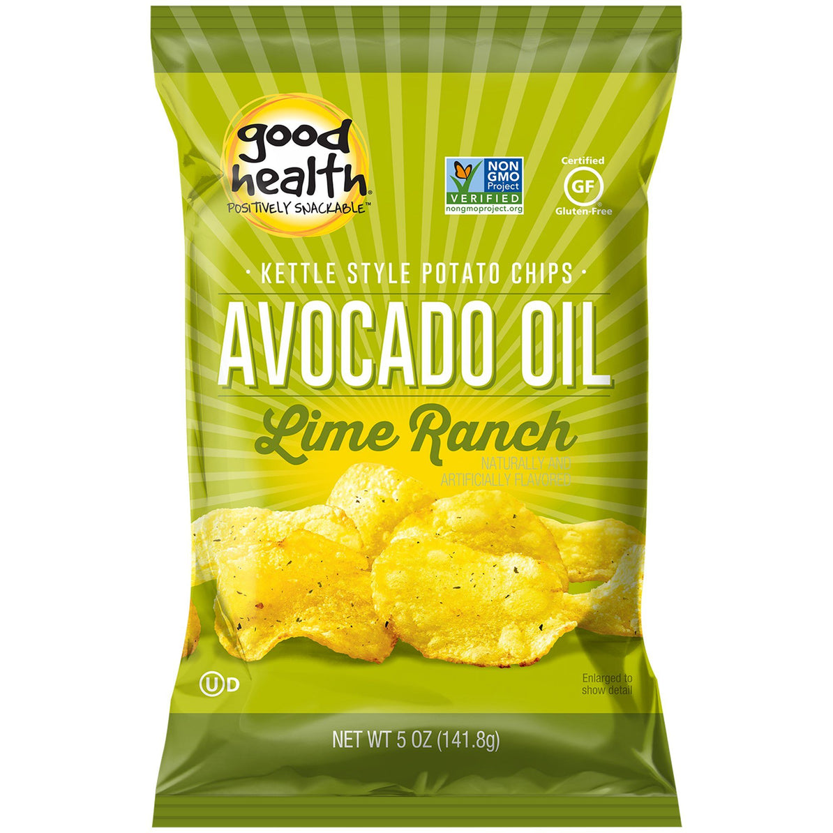 Good Health Avocado Oil Kettle Style Chips Lime Ranch 141.8g