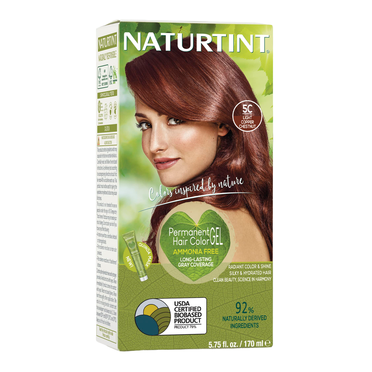 Naturtint Hair Colour 5C Light Copper Chestnut