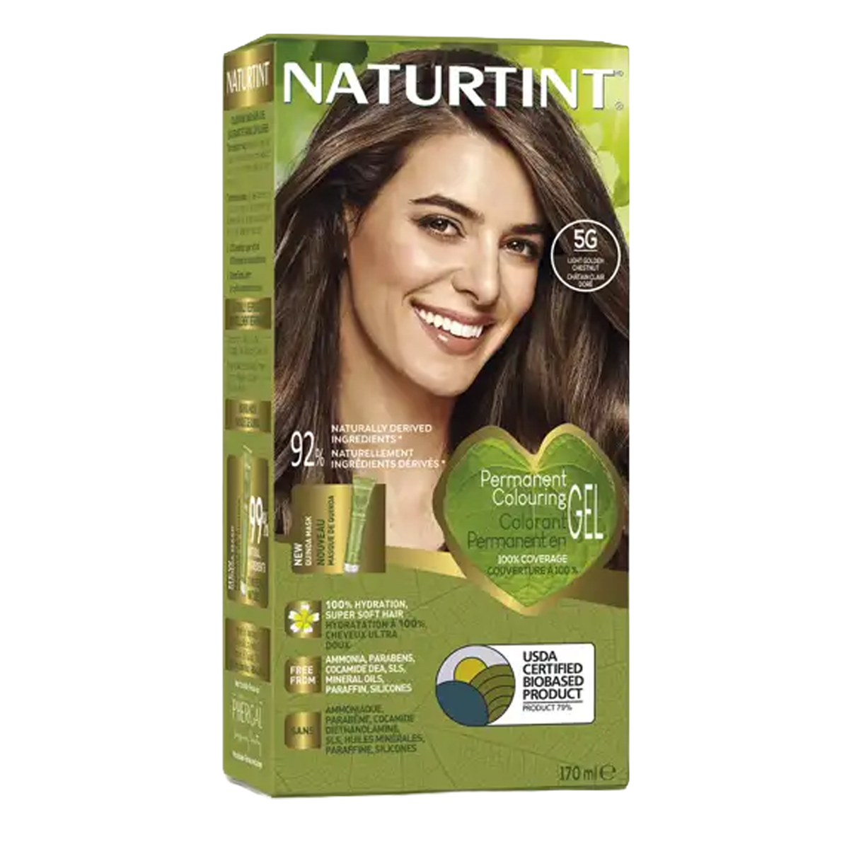 Naturtint Hair Colour 5G Light Golden Chestnut