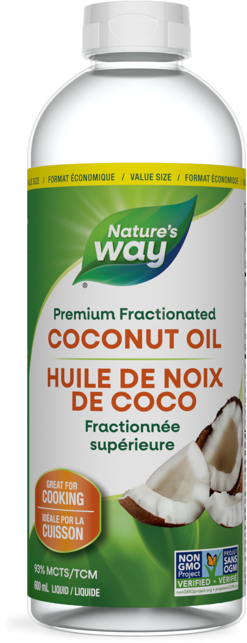 Nature's Way Liquid Coconut Premium Oil 600ml (20 oz)