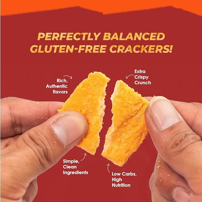 Laiki Cheddar Cheese Gluten-Free Crackers 113g