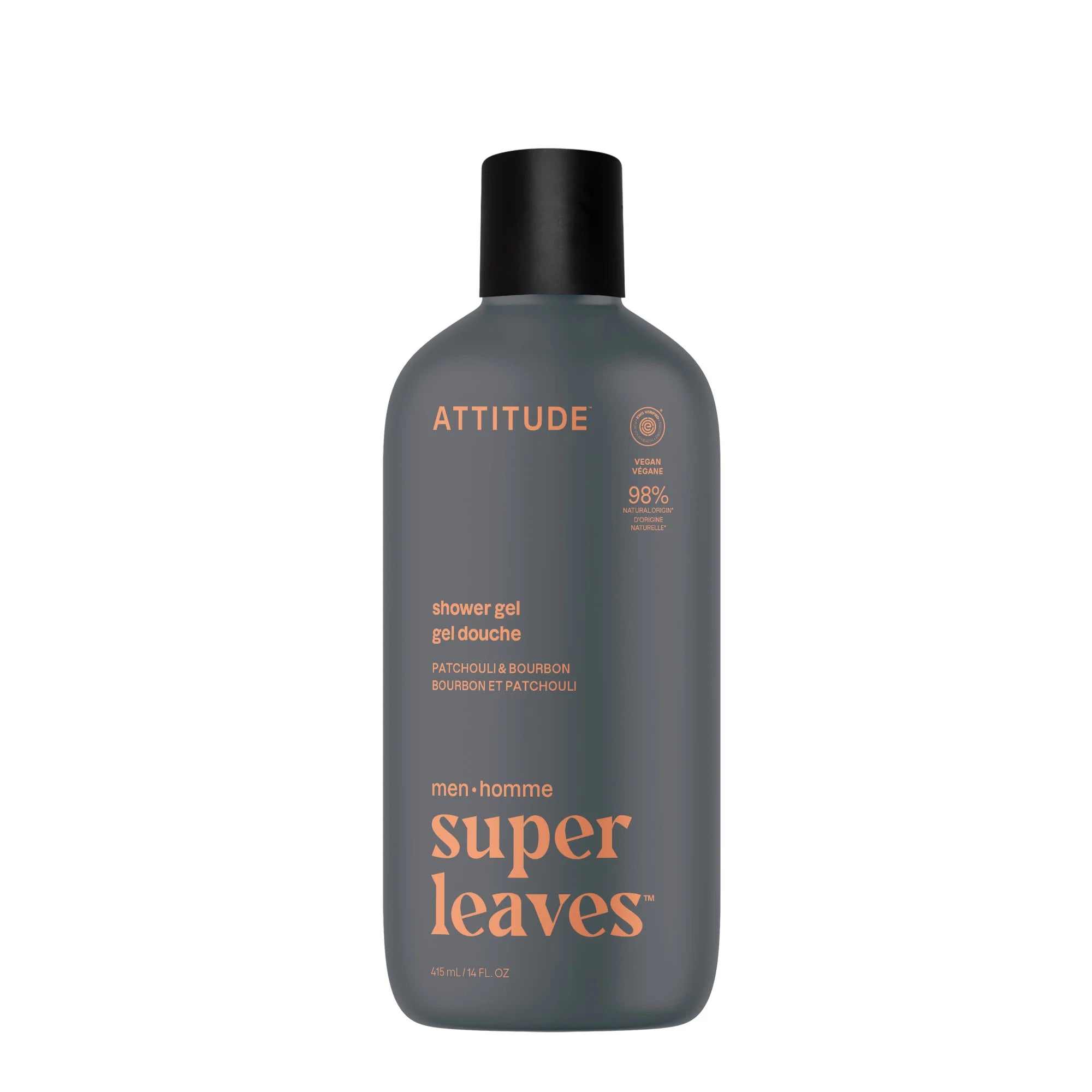 Attitude Super Leaves Patchouli & Bourbon Shower Gel 415ml