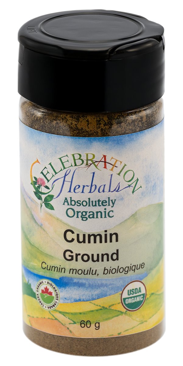Celebration Herbals Ground Cumin Seed Organic 60g