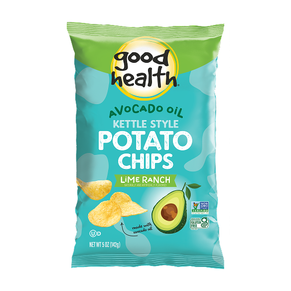 Good Health Avocado Oil Kettle Style Chips Lime Ranch 141.8g