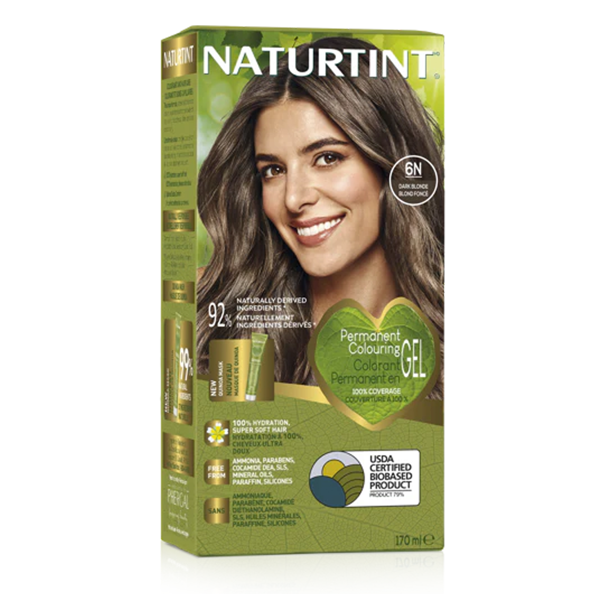 Naturtint Hair Colour 6N  Dark  Blonde