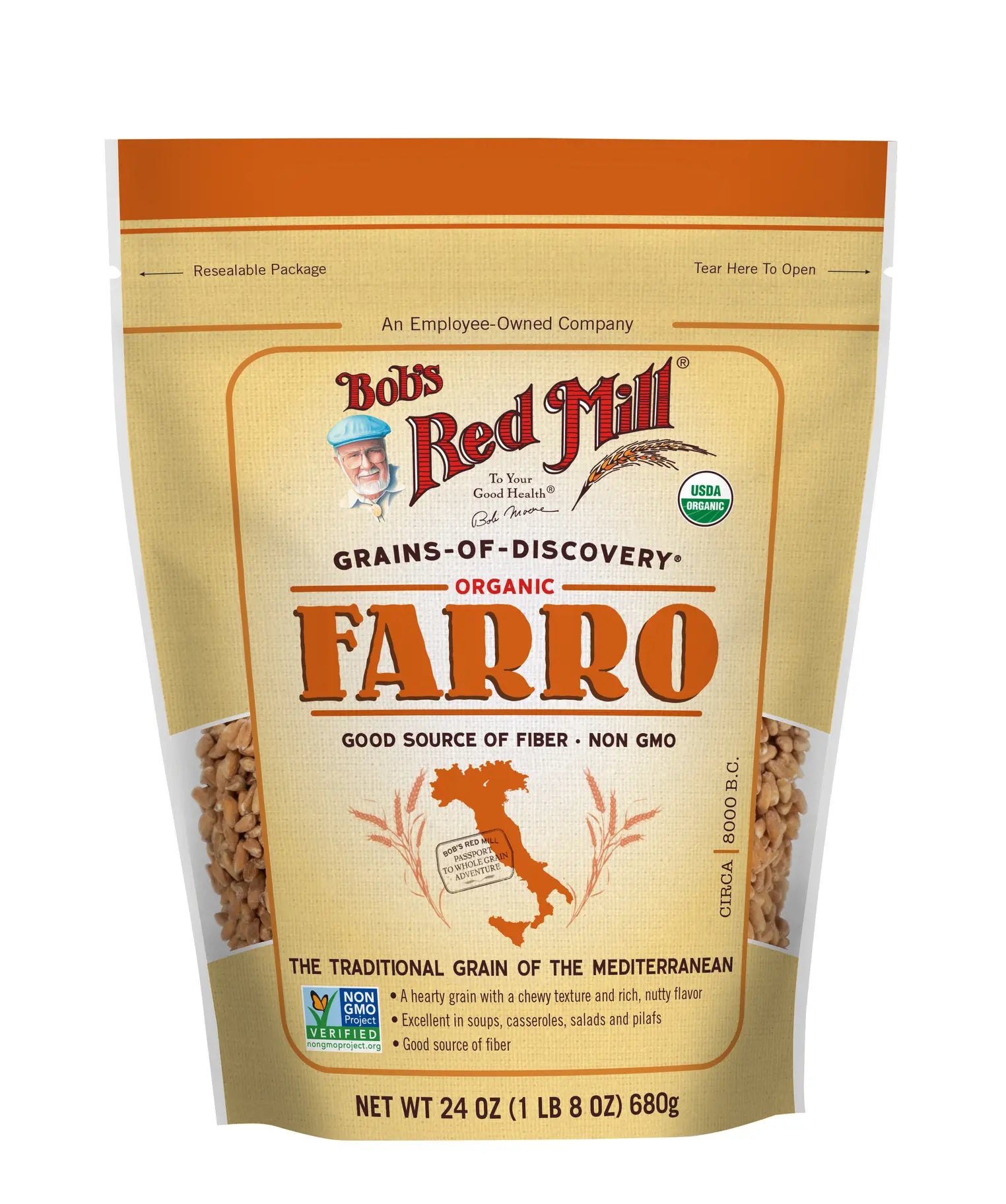 Bob’s Red Mill Organic Farro 680g