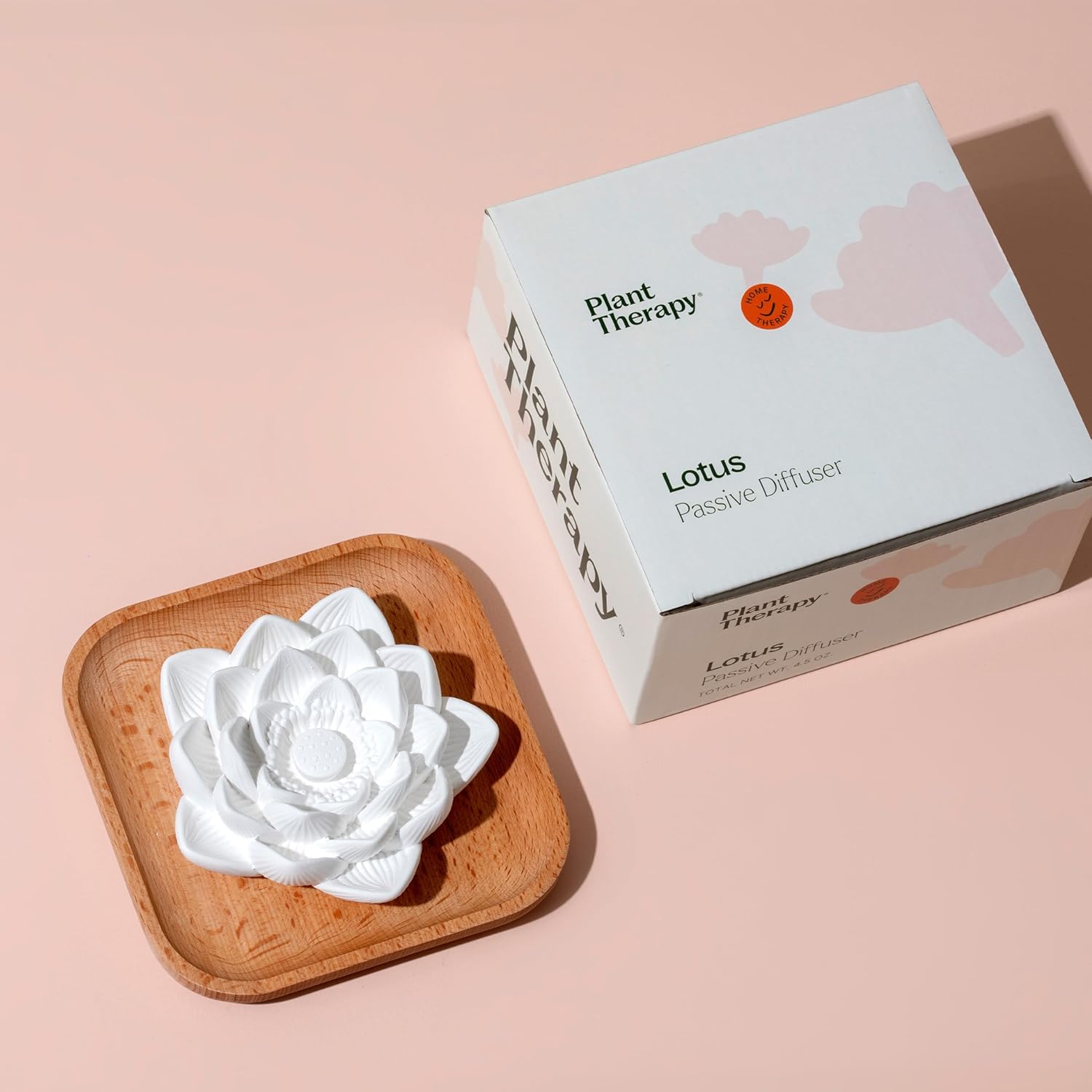 Lotus Flower Ceramic Passive Essential Oil Diffuser