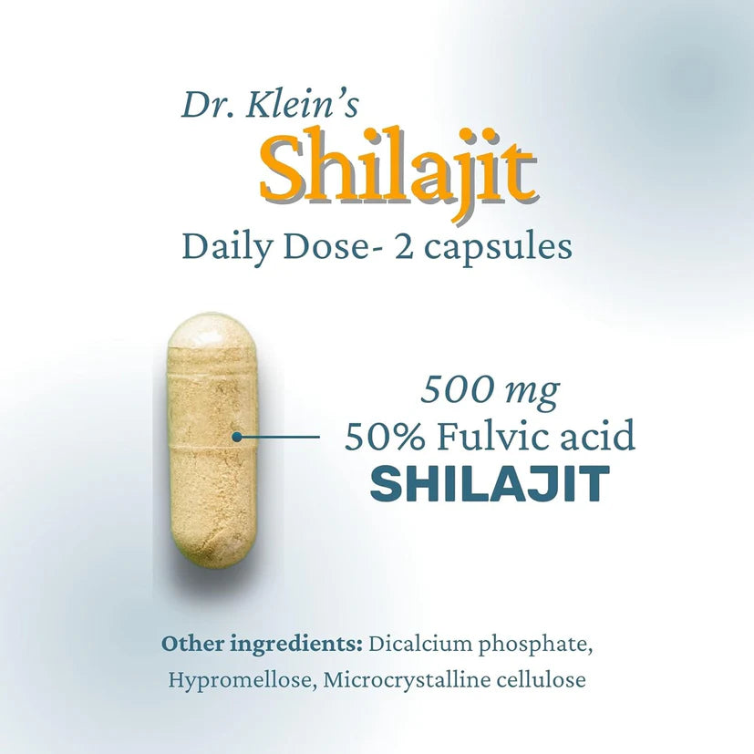 Nanton Shilajit 120 Vegetarian Capsules
