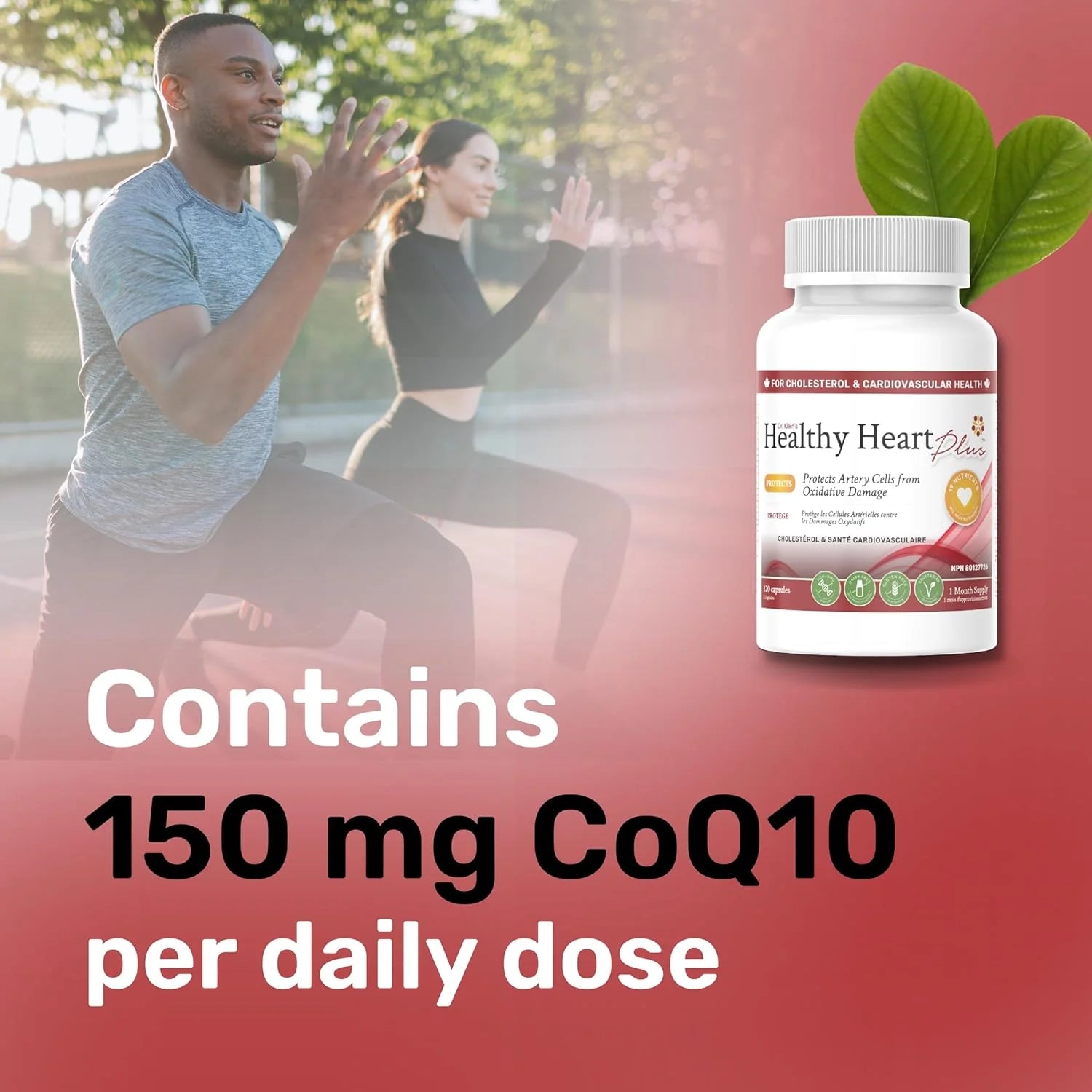 Nanton Nutraceuticals Healthy Heart Plus 120 Vegetarian Capsules