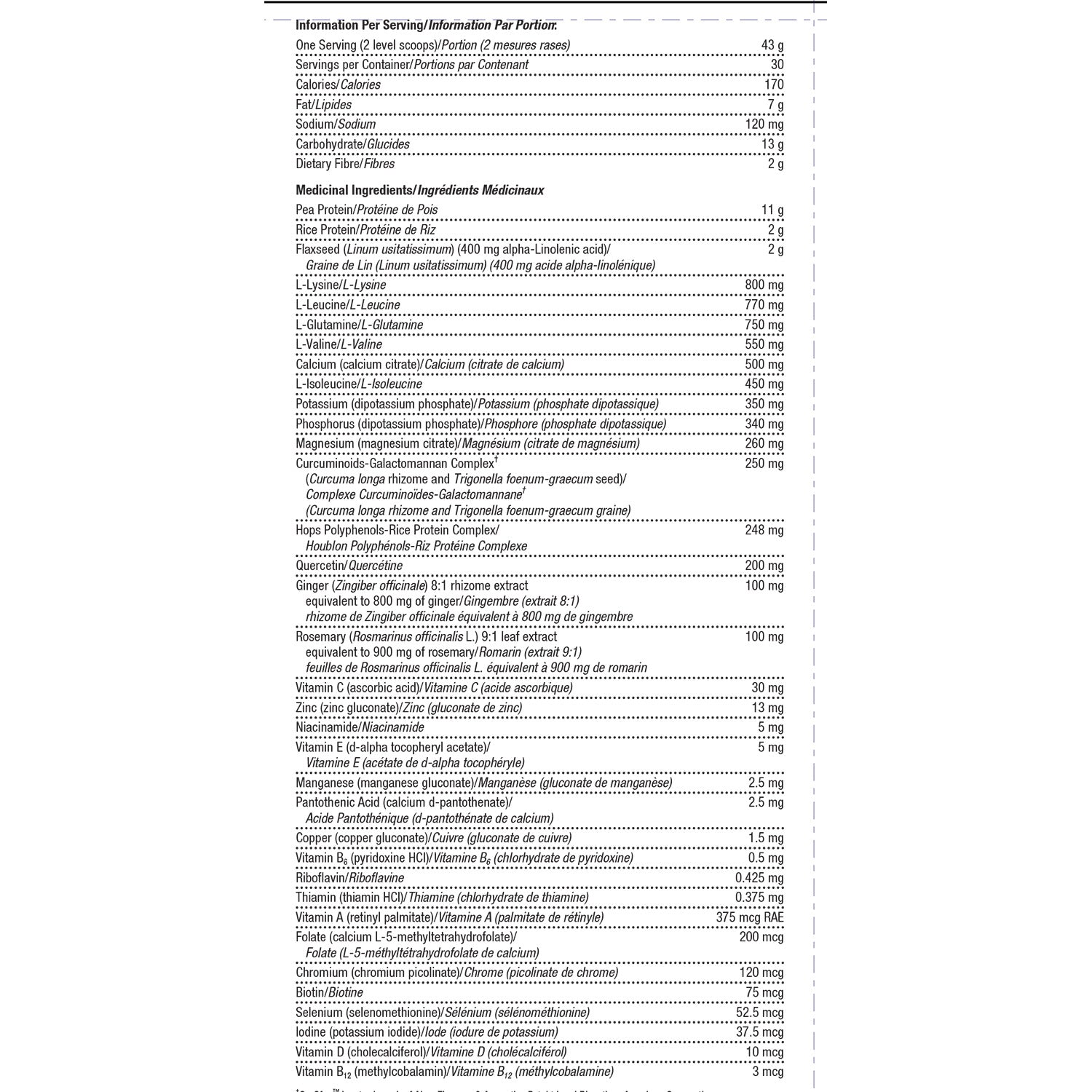Metagenics UltrainflamX Plus 360 Mango 30 Servings 1290g