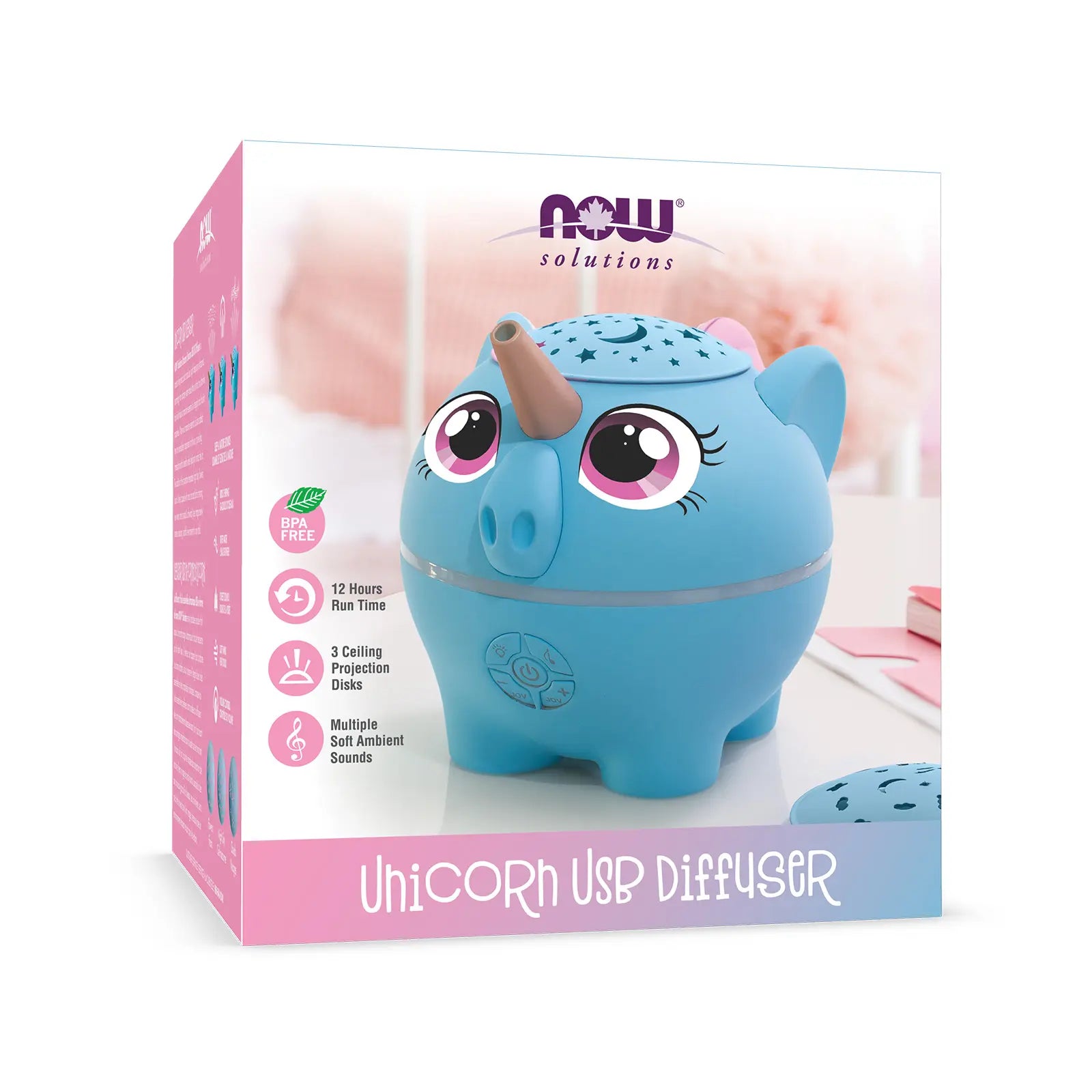 NOW Unicorn USB Essential Oil Diffuser