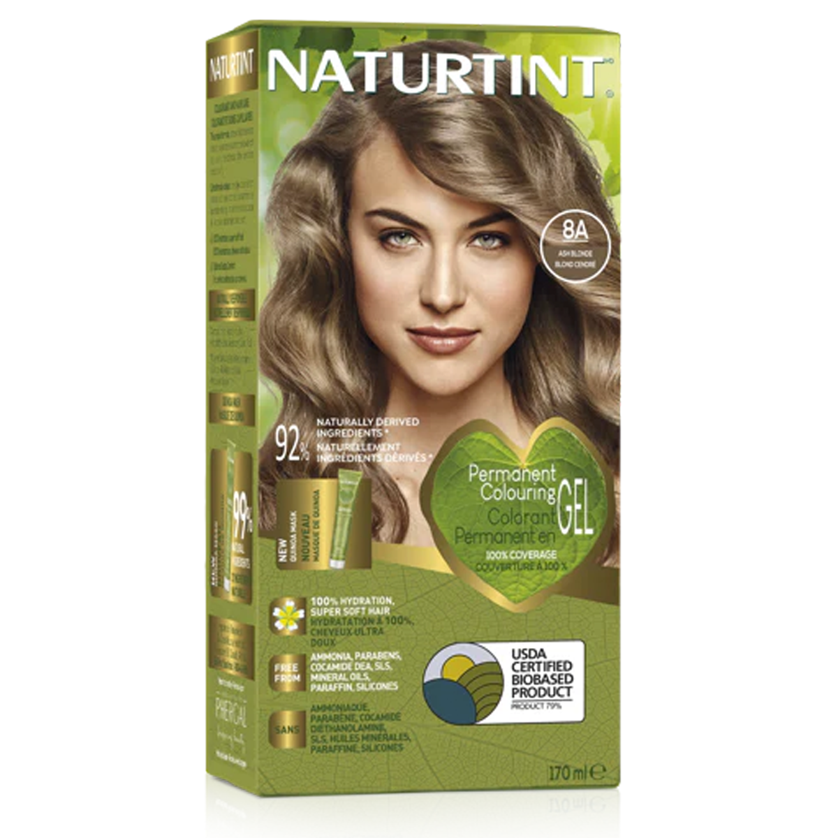 Naturtint Hair Colour 8A Ash Blonde