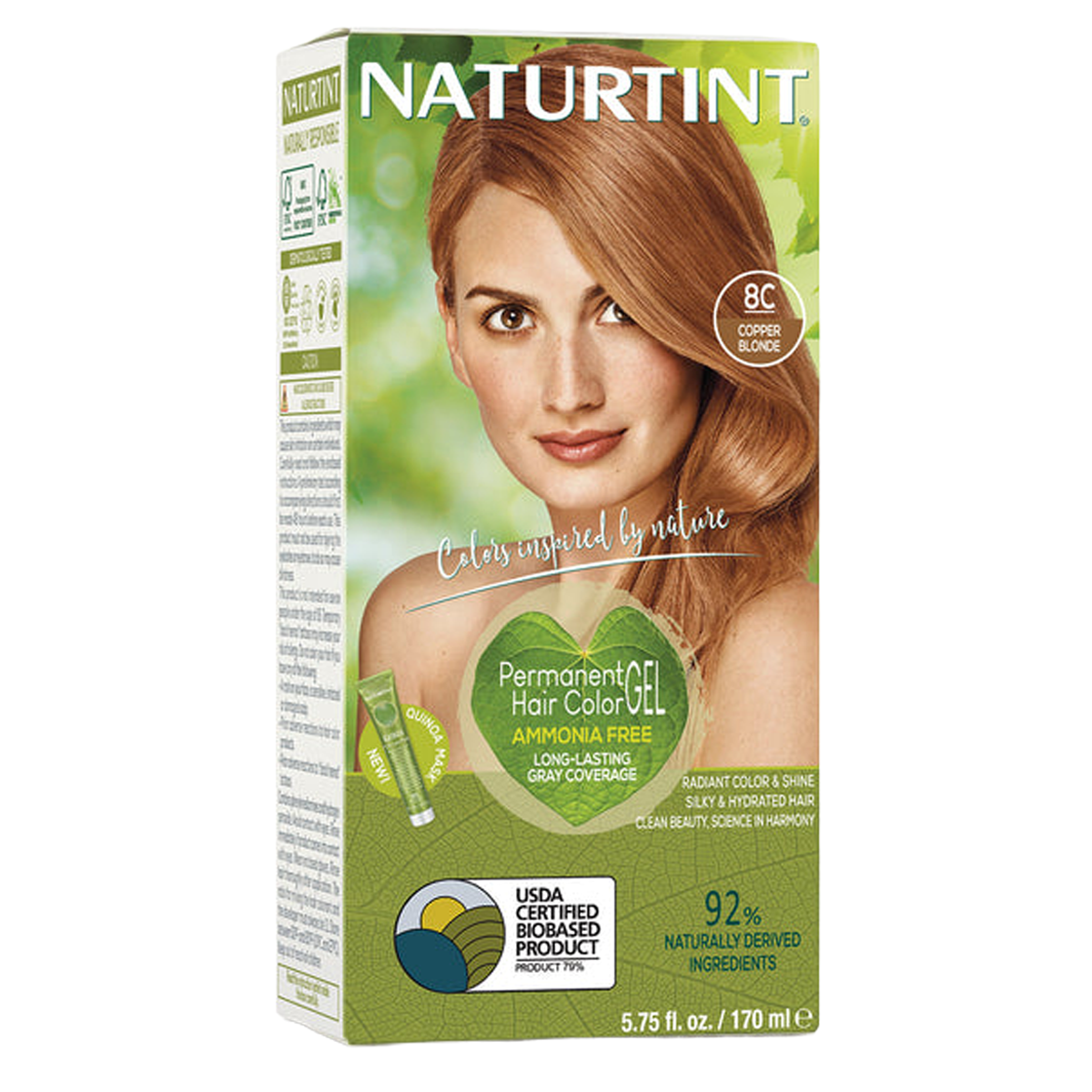 Naturtint Hair Colour 8C Copper Blonde