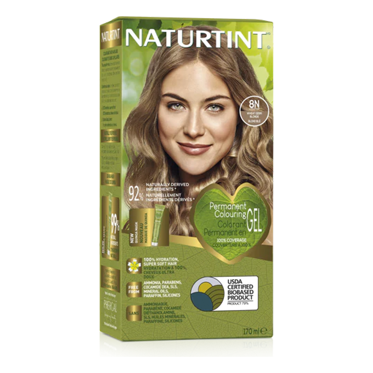 Naturtint Hair Colour 8N Wheat Germ Blonde