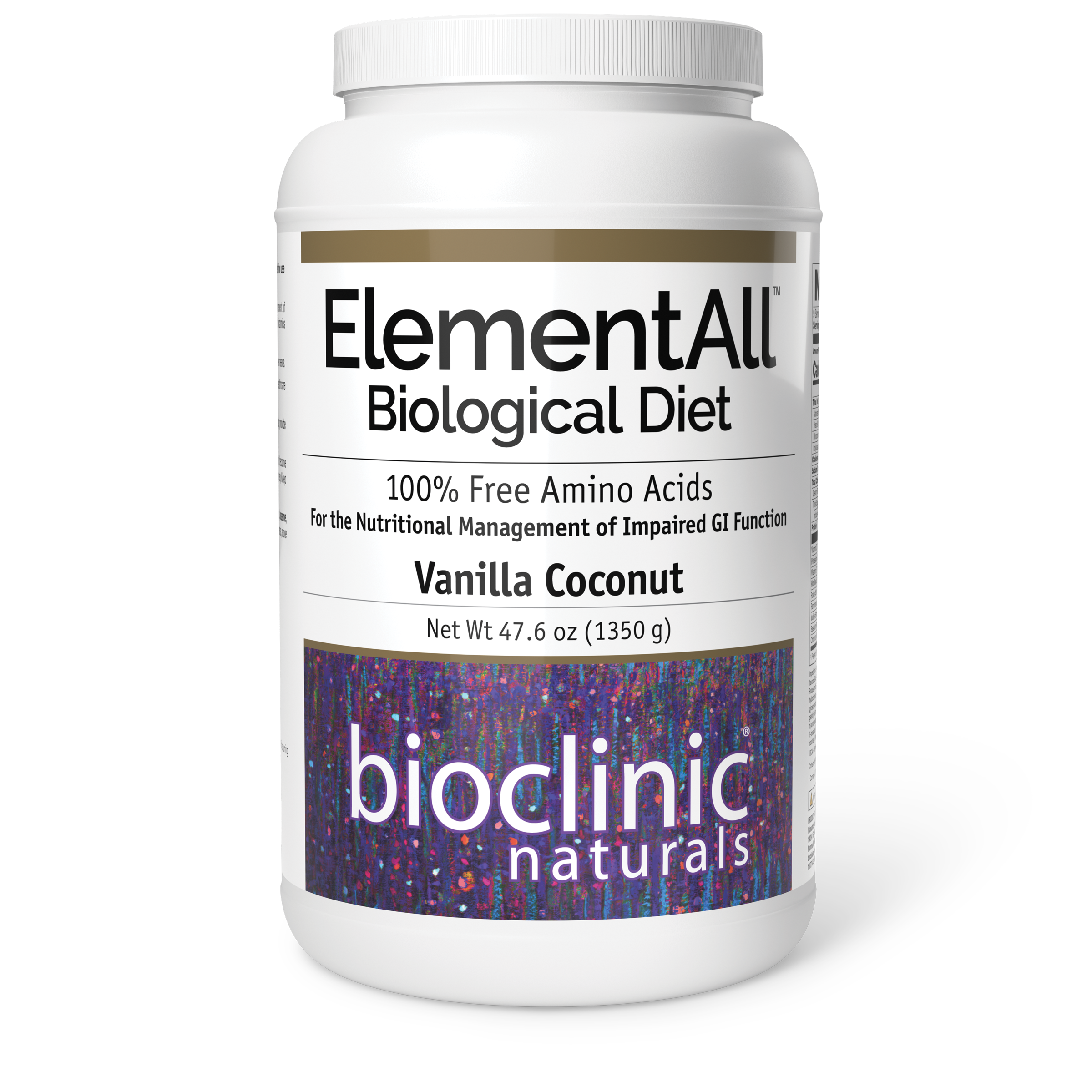 Bioclinic Naturals ElementAll Biological Diet Coconut Vanilla 1350g