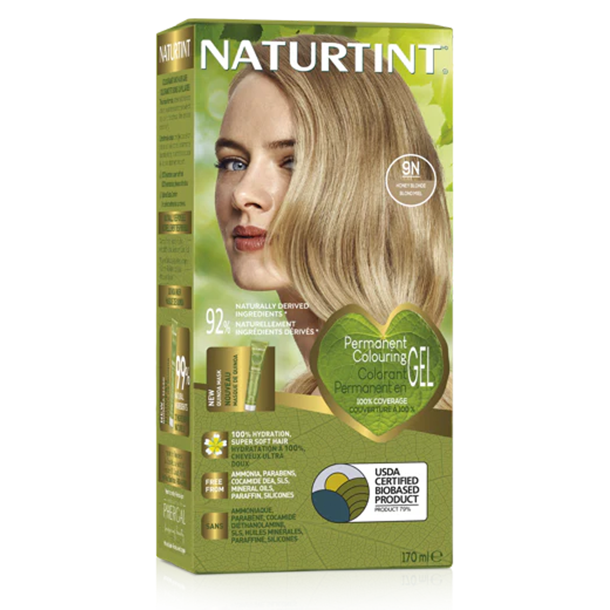 Naturtint Hair Colour 9N Honey Blonde