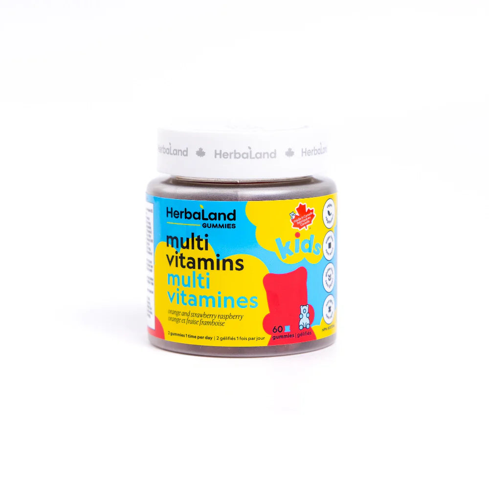 Herbaland Sugar-Free Multivitamin for Kids 60 Gummies