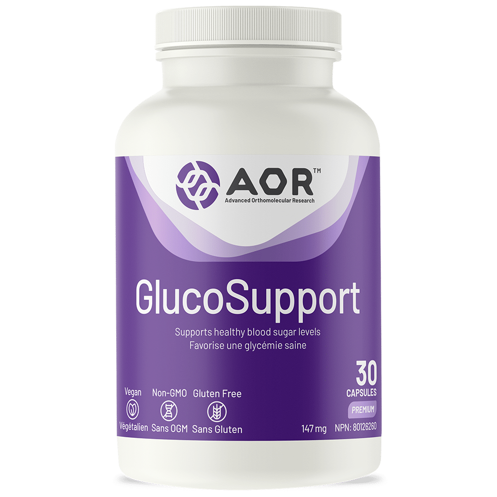 AOR GlucoSupport 30 Vegetarian Capsules