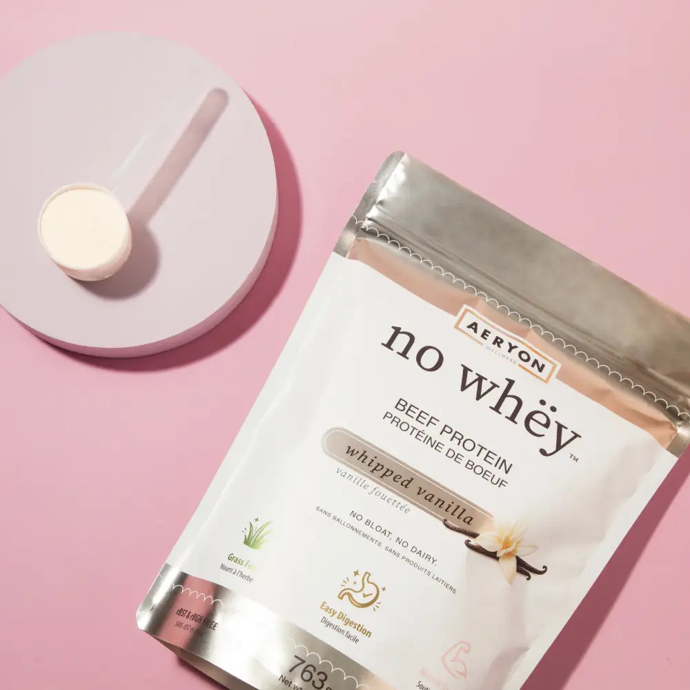 Aeryon Wellness No Whey Beef Protein Whipped Vanilla Flavour 763g