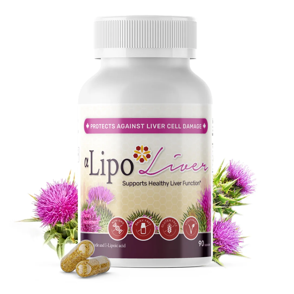 Nanton Alpha-Lipo Liver 90 Capsules