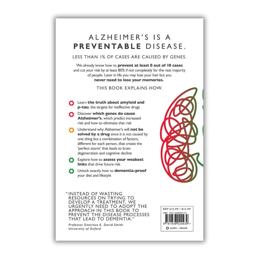 "Alzheimer's: Prevention is the Cure" Book by Patrick Holford