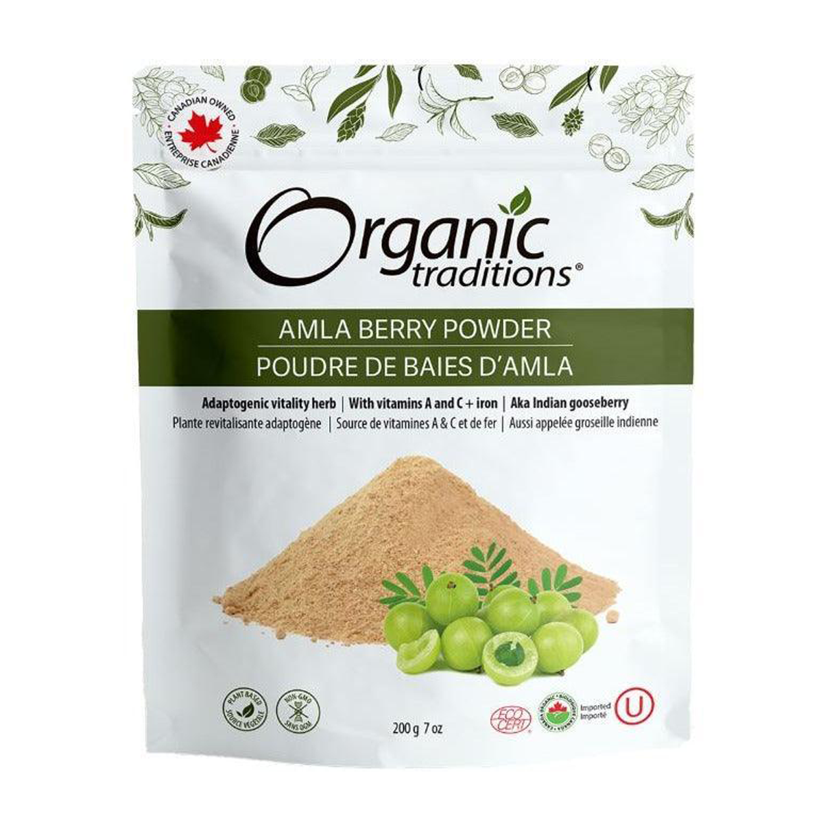 Organic Traditions Amla Berry Powder 200g