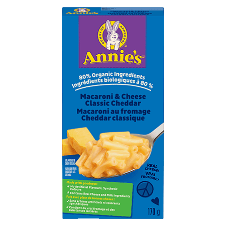 Annie's Organic Macaroni & Cheese Classic Cheddar 170g