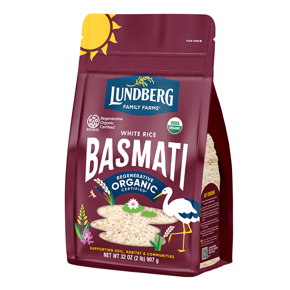 Lundberg Organic White Basmati Rice 908g