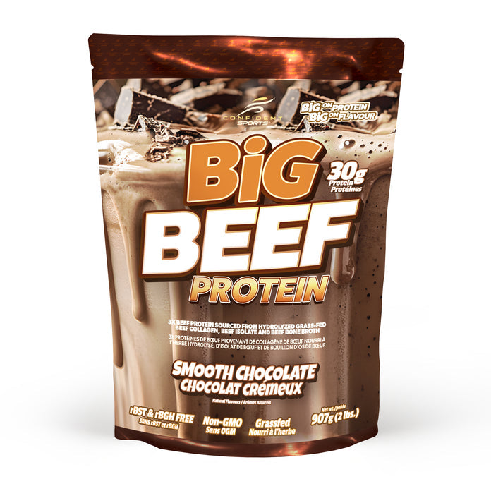 Confident Sports Big Beef Smooth Chocolate Protein 907g