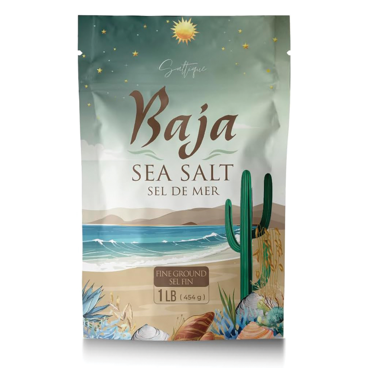 Saltique Baja Fine Sea Salt 454g