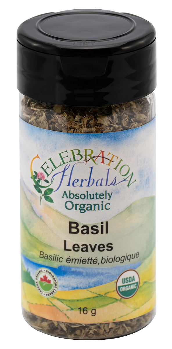 Celebration Herbals Basil Leaf Cut & Sifted Organic 16g