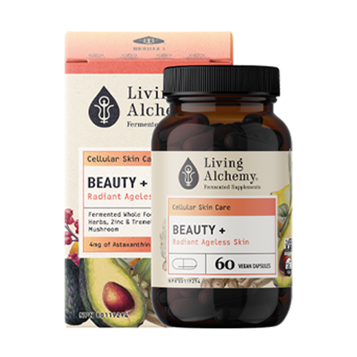 Living Alchemy Beauty+ 60 Vegetarian Capsules