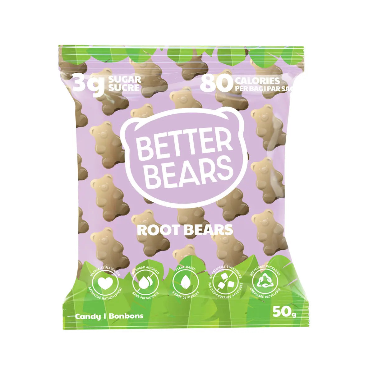 Better Bears Root Bears Gummy Bears 50g