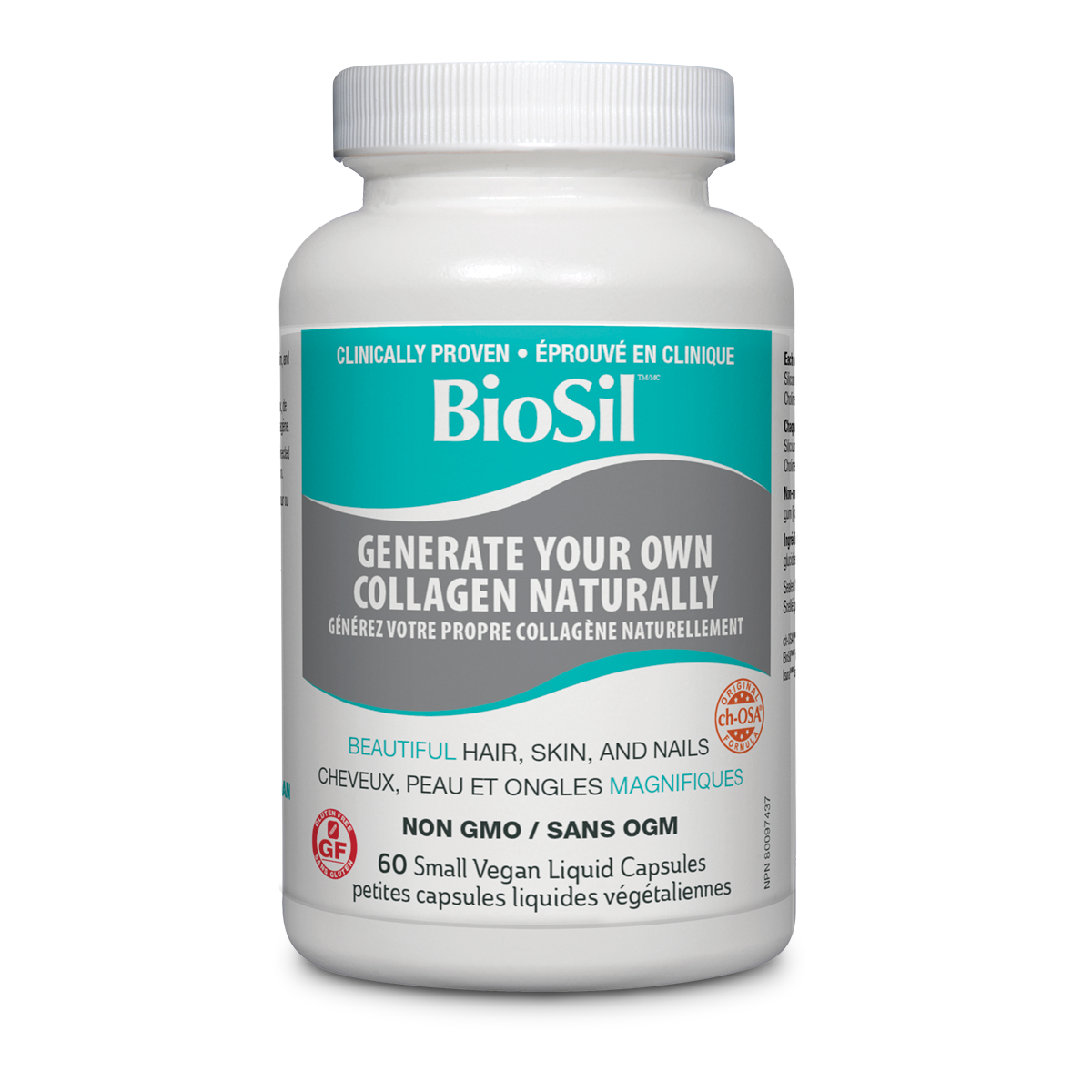 BioSil 60 Small Vegan Liquid Capsules