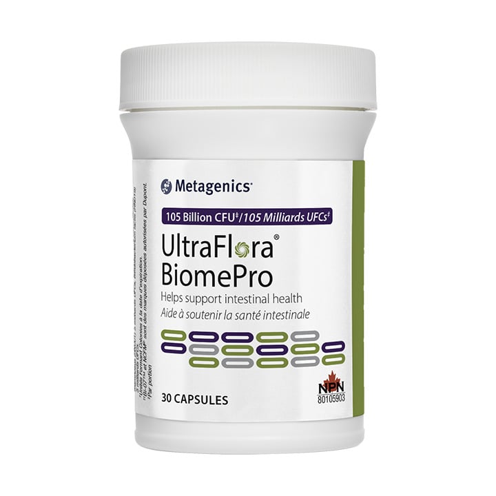 Metagenics UltraFlora BiomePro 30 Vegetarian Capsules