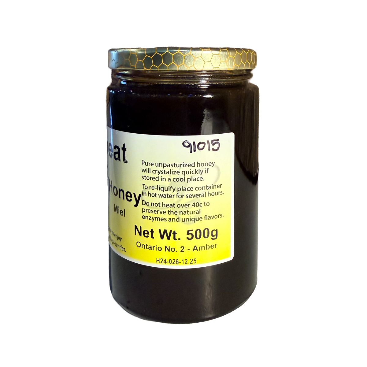 Oxford Honey Unpasteurized Buckwheat Raw Honey 500g