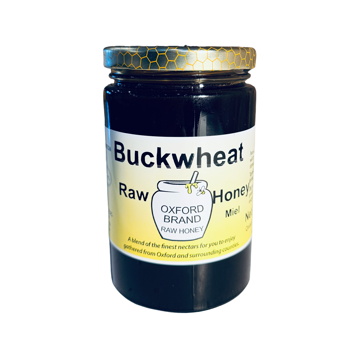 Oxford Honey Unpasteurized Buckwheat Raw Honey 500g