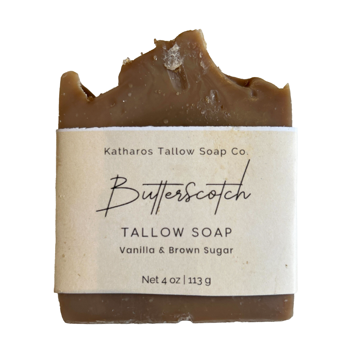 Katharos Soap Co. Butterscotch Tallow Soap 4oz
