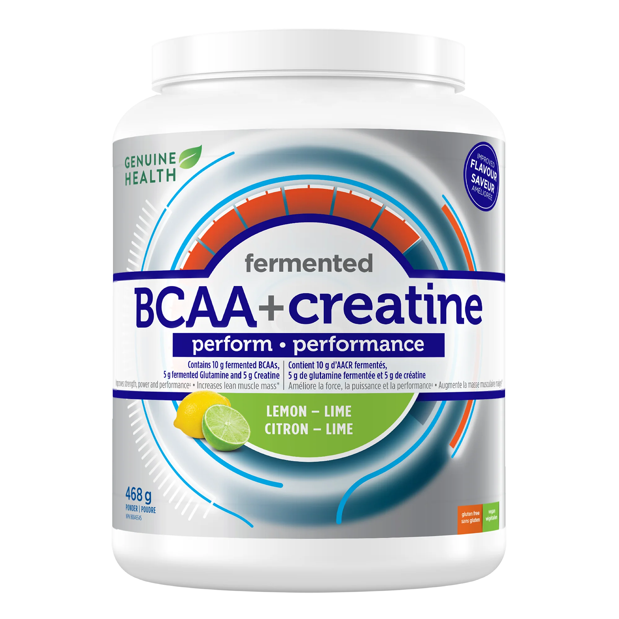 Genuine Health Fast Recovery Bcaa+Creatine 468g