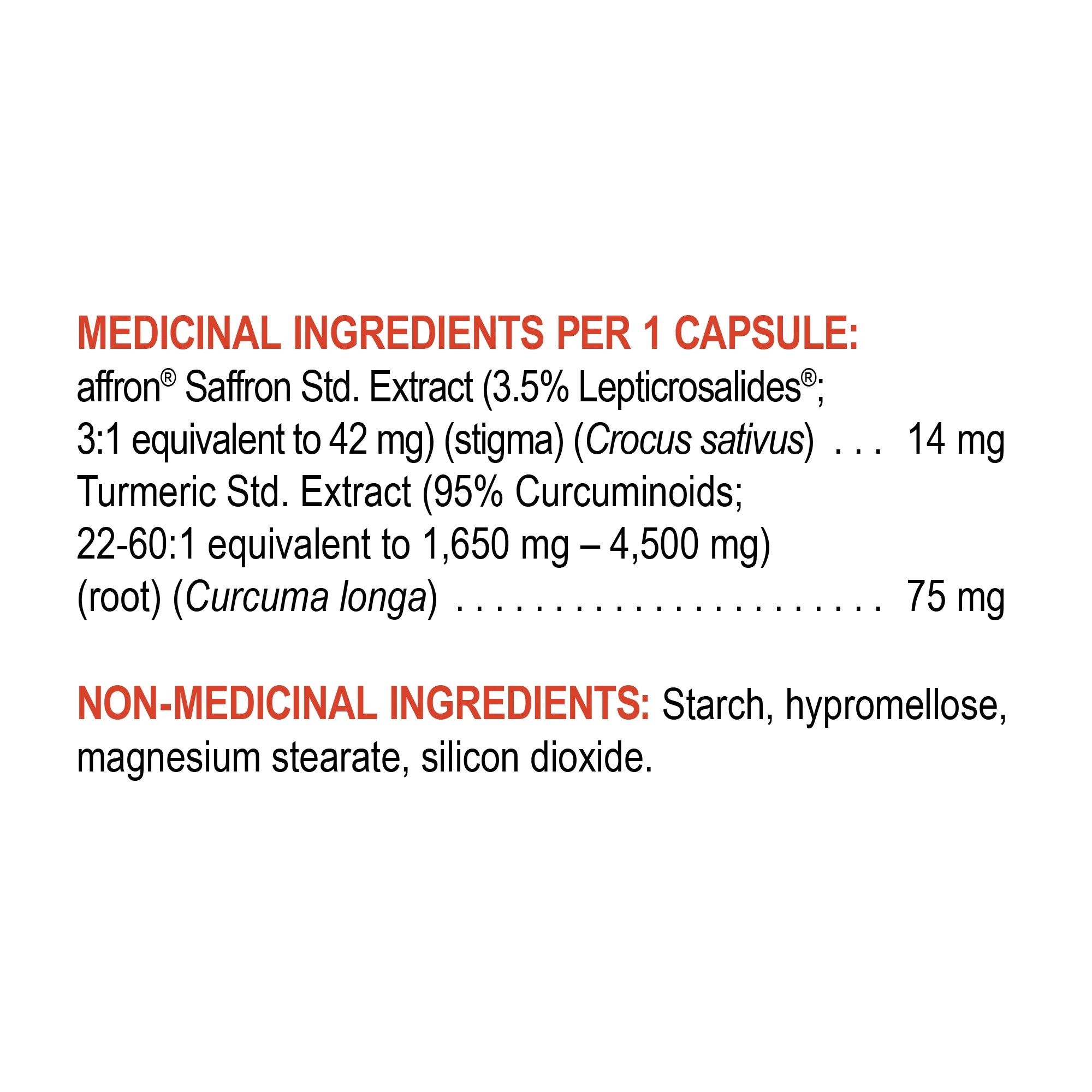 Genuine Health Mood Saffron & Turmeric 60 Vegetarian Capsules